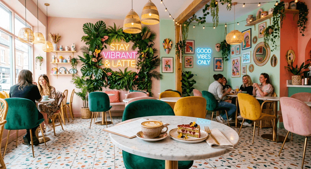 คาเฟ่สวยหลายร้านในขอนแก่น ดอกไม้ ดริงค์สีสัน ถ่ายรูปสวย