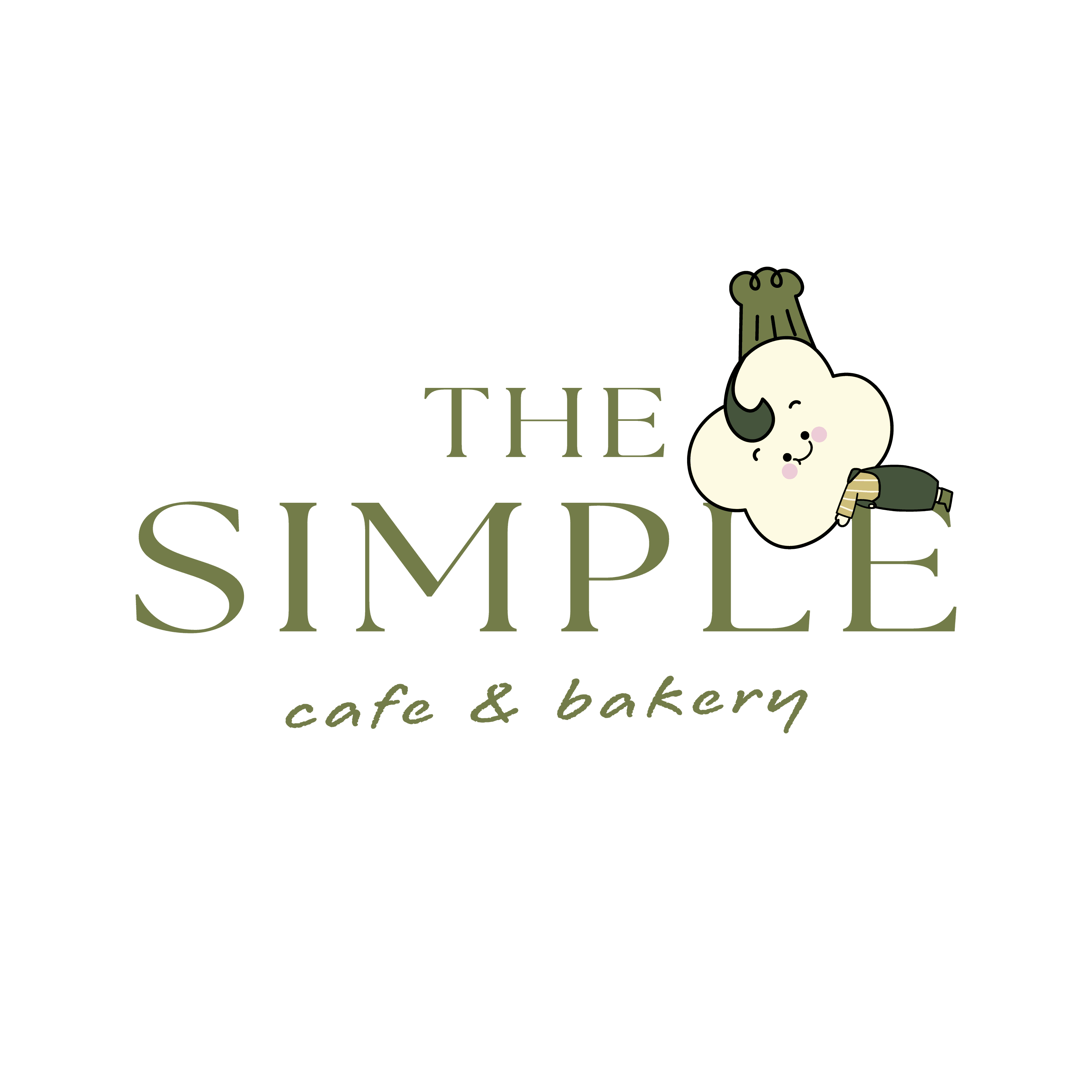 The Simple Cafe Logo Character