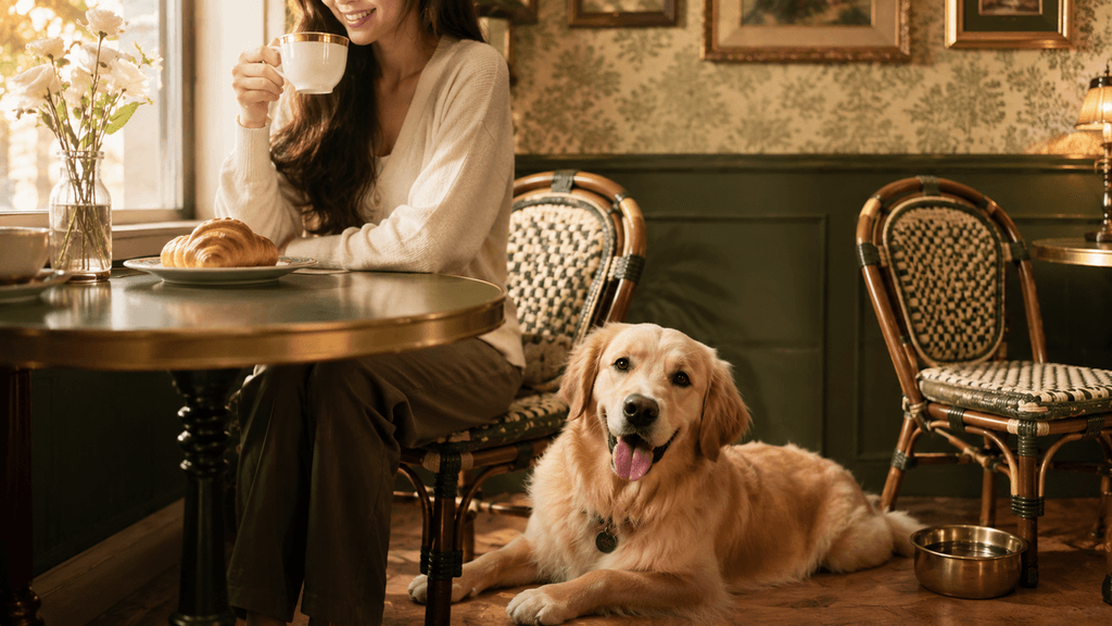 สุนัขและแมวนั่งในคาเฟ่ต่างๆ บรรยากาศน่ารัก Pet-Friendly